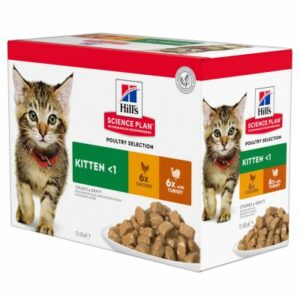 HILLS POUCH KITTEN CHICKEN / DINDE