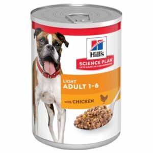 HILLS VIANDE ADULT LIGHT 370GR