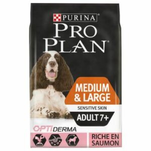 PRO PLAN MEDIUM LARGE 7+ SENSITIVE SKIN SAUMON