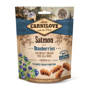 CARNILOVE CRUNCHY SAUMON BLUEBERRIES