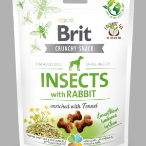 BRIT CARE SNACK INSECT LAPIN