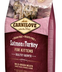 CARNILOVE KITTEN SAUMON ET DINDE