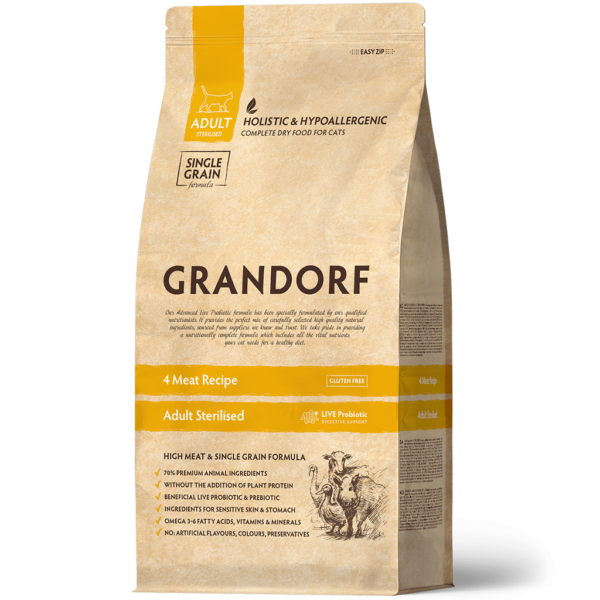 Grandorf Sterilised 4 viandes 2kg