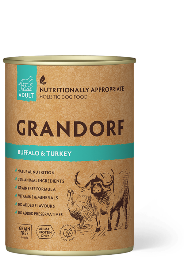 Grandorf Buffalo & Turkey viande 400gr