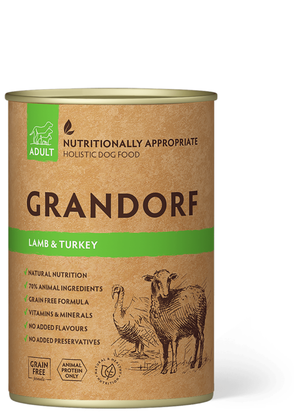Grandorf Lamb & turkey viande 400gr