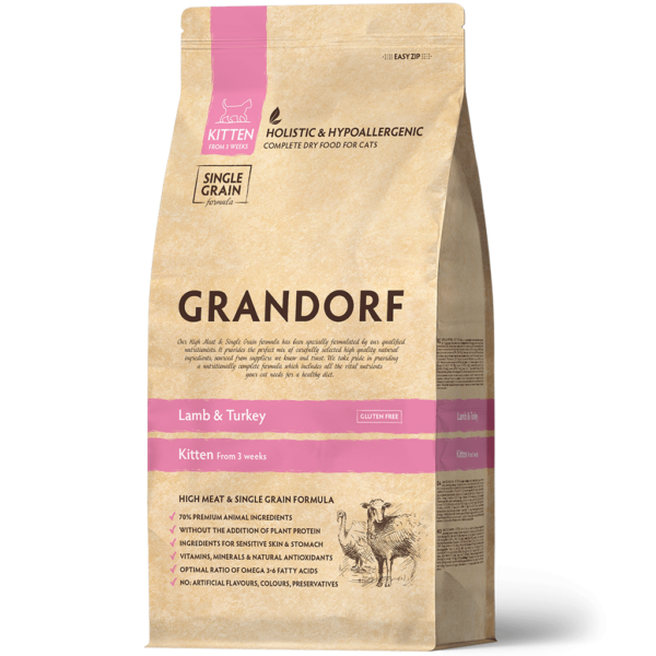 Grandorf Kitten Lamb & Turkey 2kg